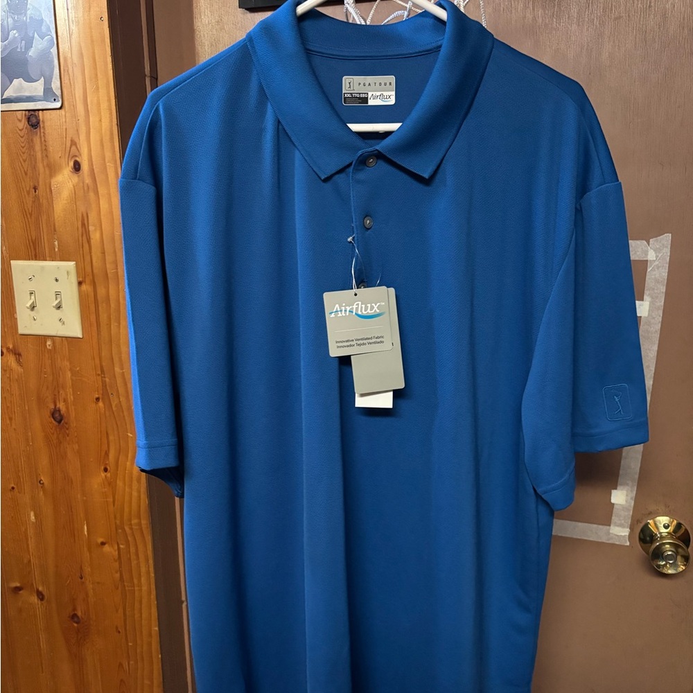 PGA golf tour polo shirt. XXL. New with tags.